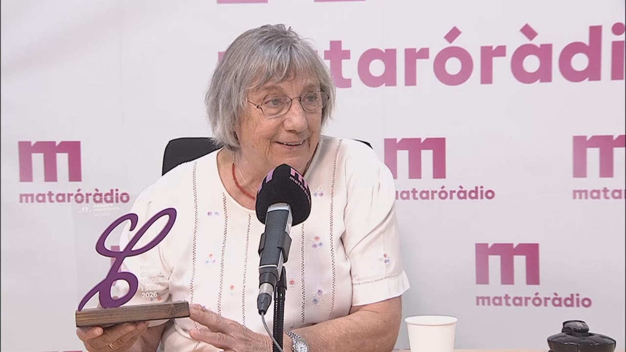 maria-majo-premi-consol-nogueras-recorda-a-lentrevista-la-lluita-dels-anys-70-per-crear-escoles-publiques-a-mataro