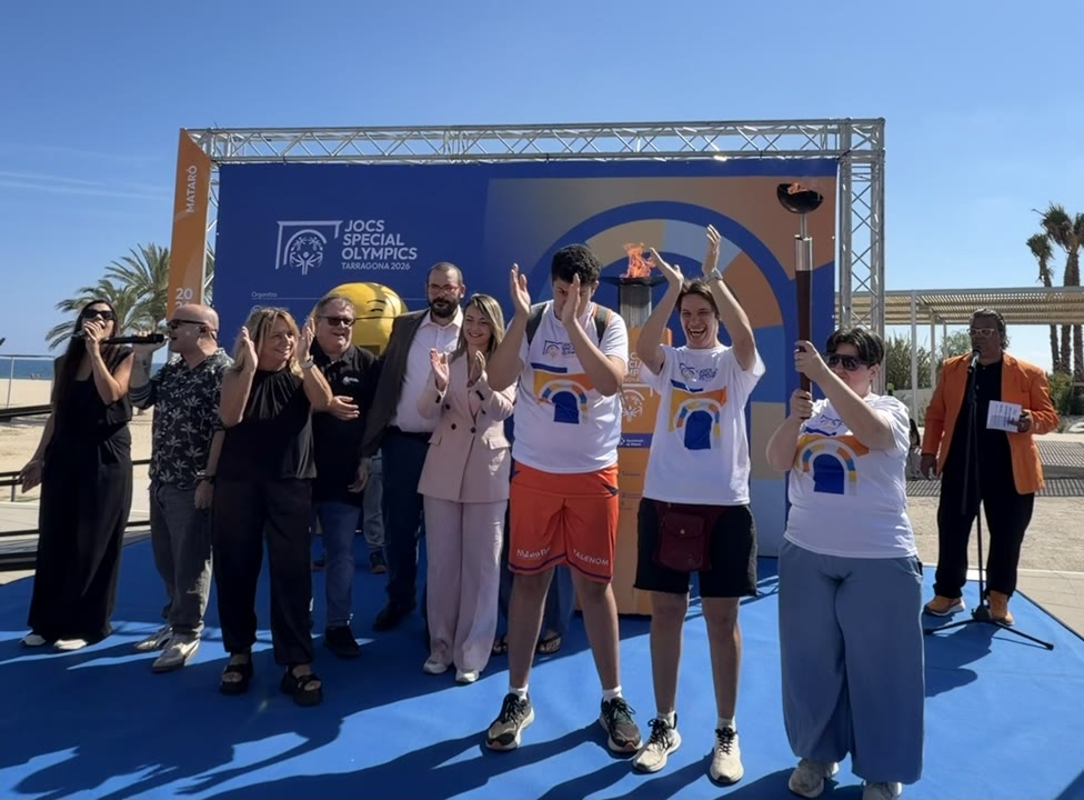 <p>Mataró rep la torxa dels Special Olympics amb una gran festa al Port </p>